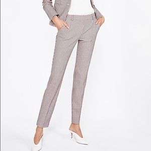 Express mid rise houndstooth ankle pants size 18